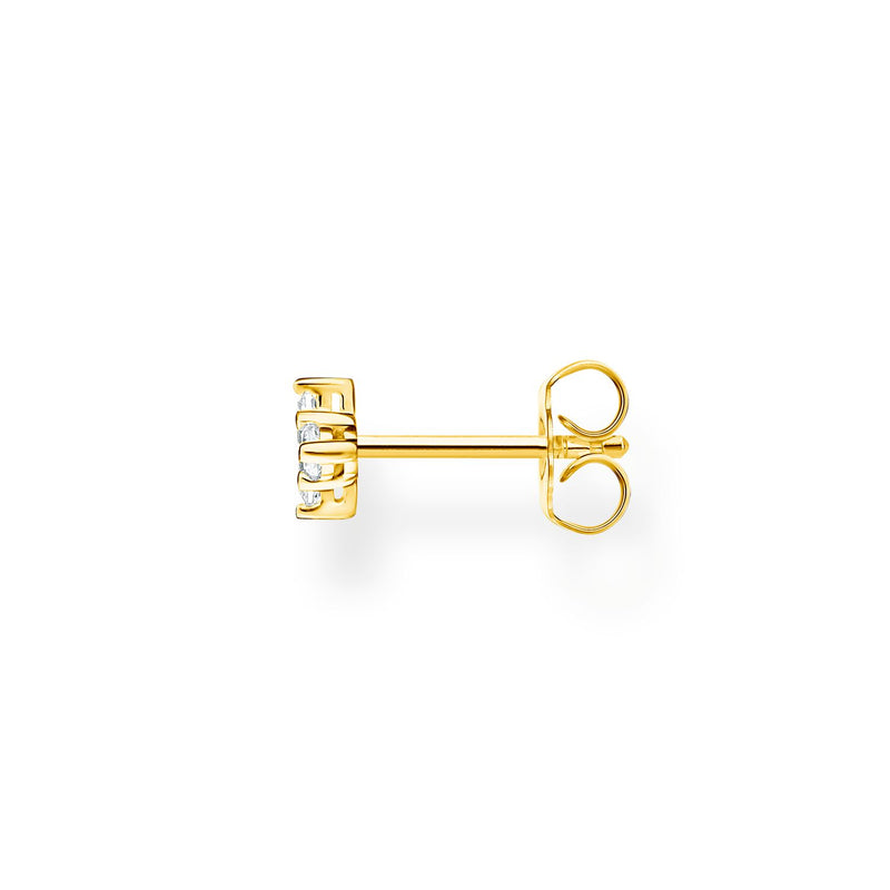 Thomas Sabo Single Ear Stud Stones Gold