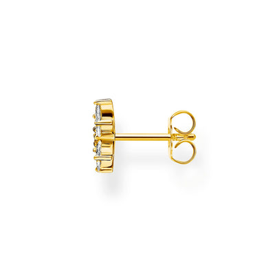 Thomas Sabo Single Ear Stud Flower Gold