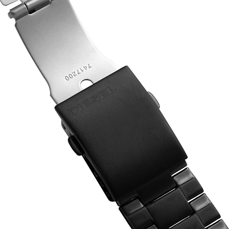 Diesel MS9 Chronograph Black Stainless Steel Watch