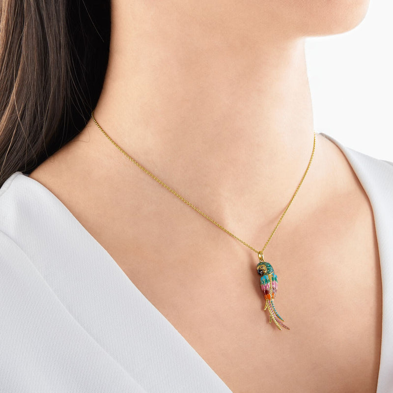 Thomas Sabo Necklace Parrot Gold