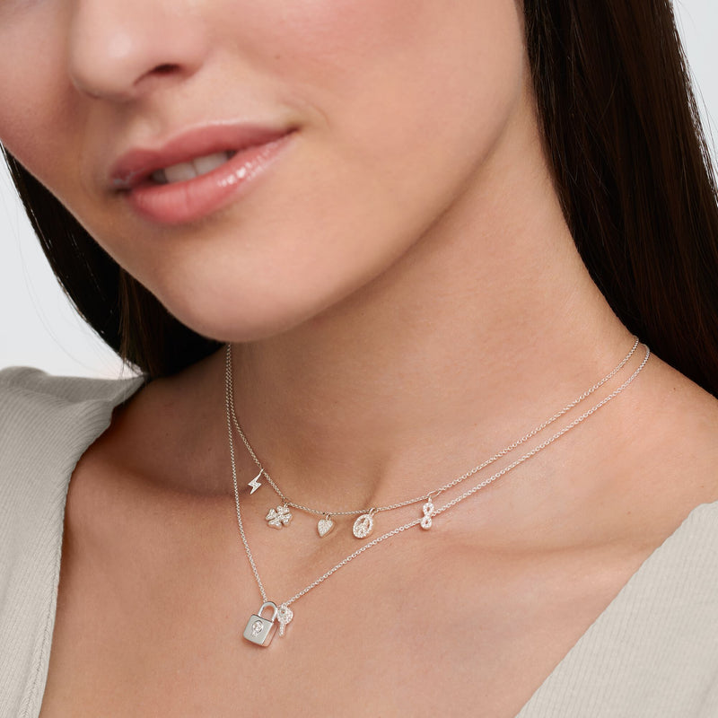 Thomas Sabo Necklace With Symbols Silver