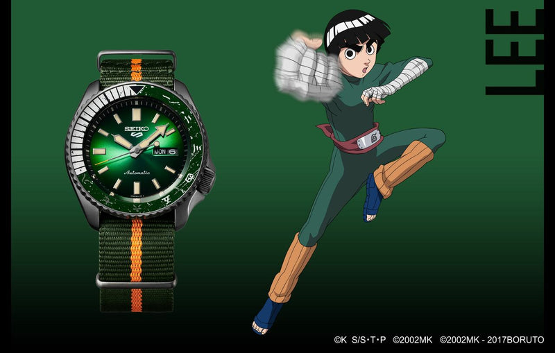 Seiko 5 Sports Automatic 100M - Rock Lee