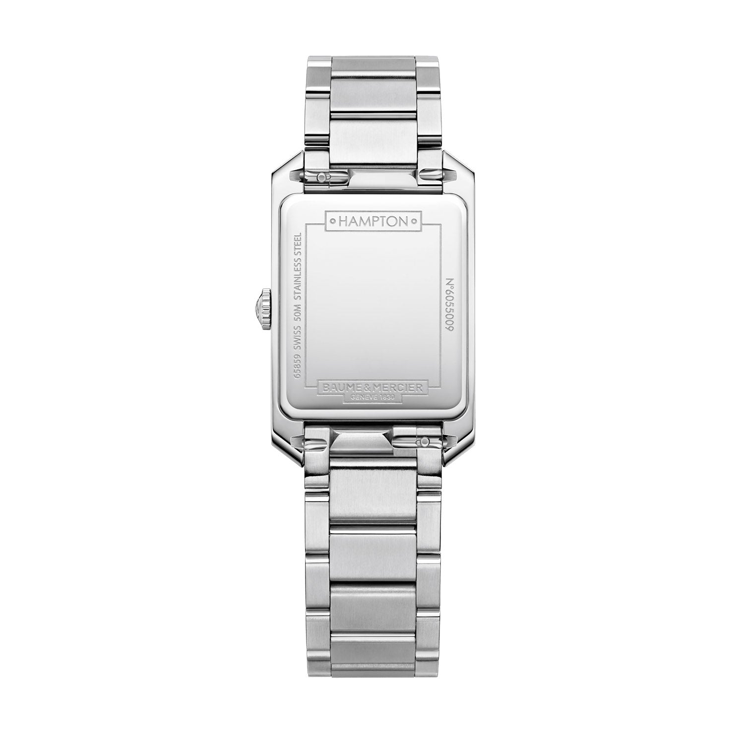 Baume & Mercier Hampton Quartz Diamond Set  35 x 22mm Watch M0A10474