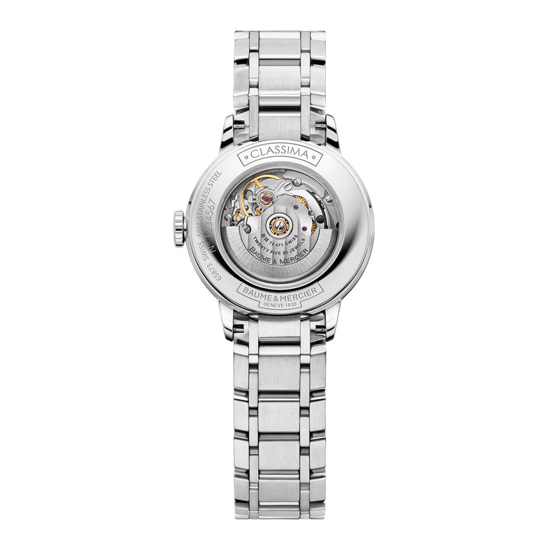 Baume & Mercier Classima Automatic 27mm Diamond Set Watch M0A10493