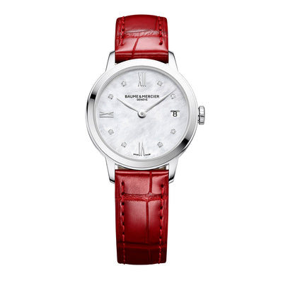 Baume & Mercier Classima Quartz 31mm Diamond Set Watch M0A10543