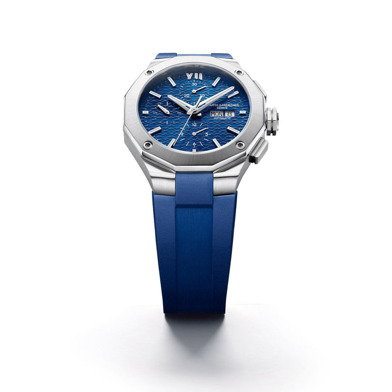 Baume & Mercier Riviera Blue Automatic 43mm Watch M0A10623