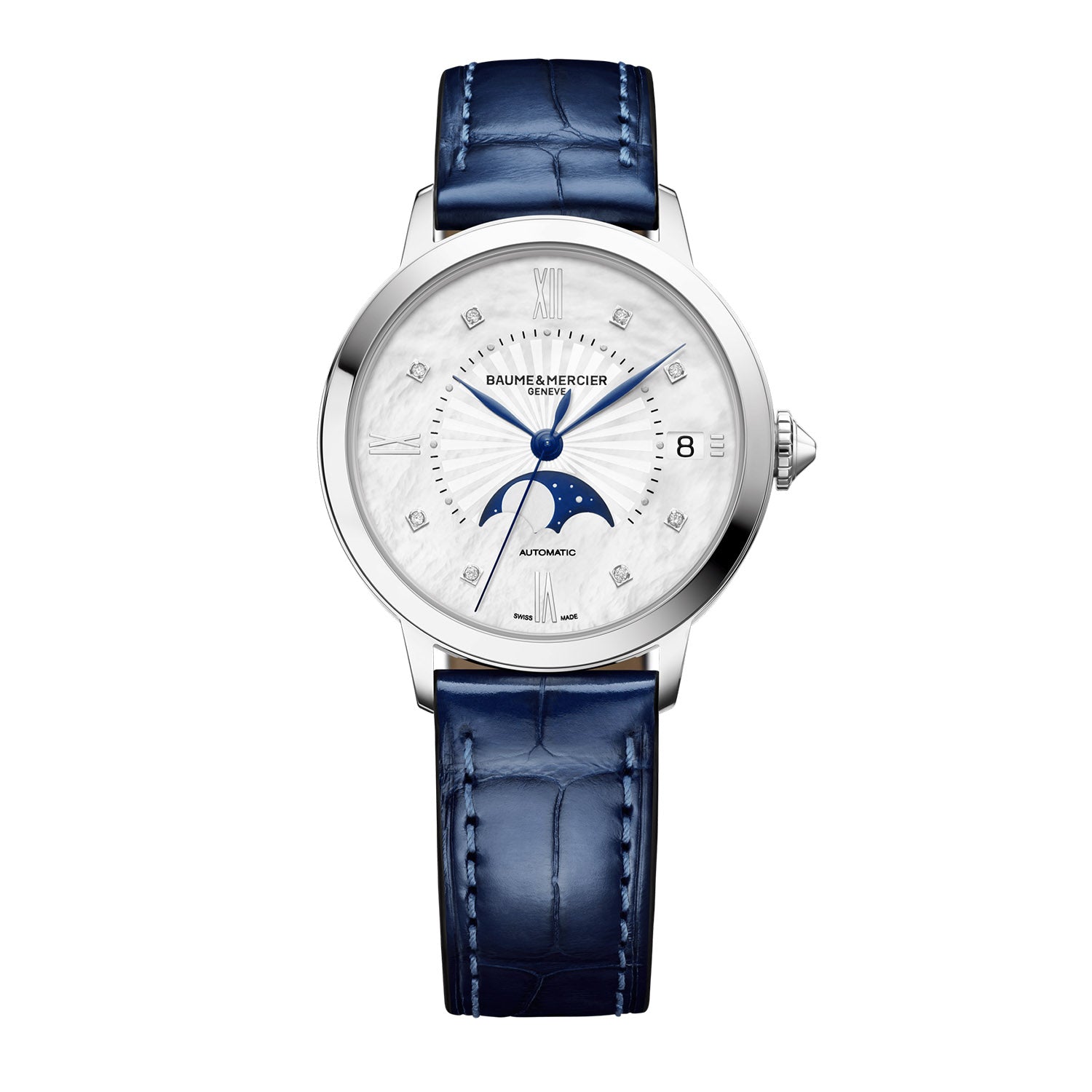 Baume & Mercier Classima Moon Face 34mm Watch M0A10633