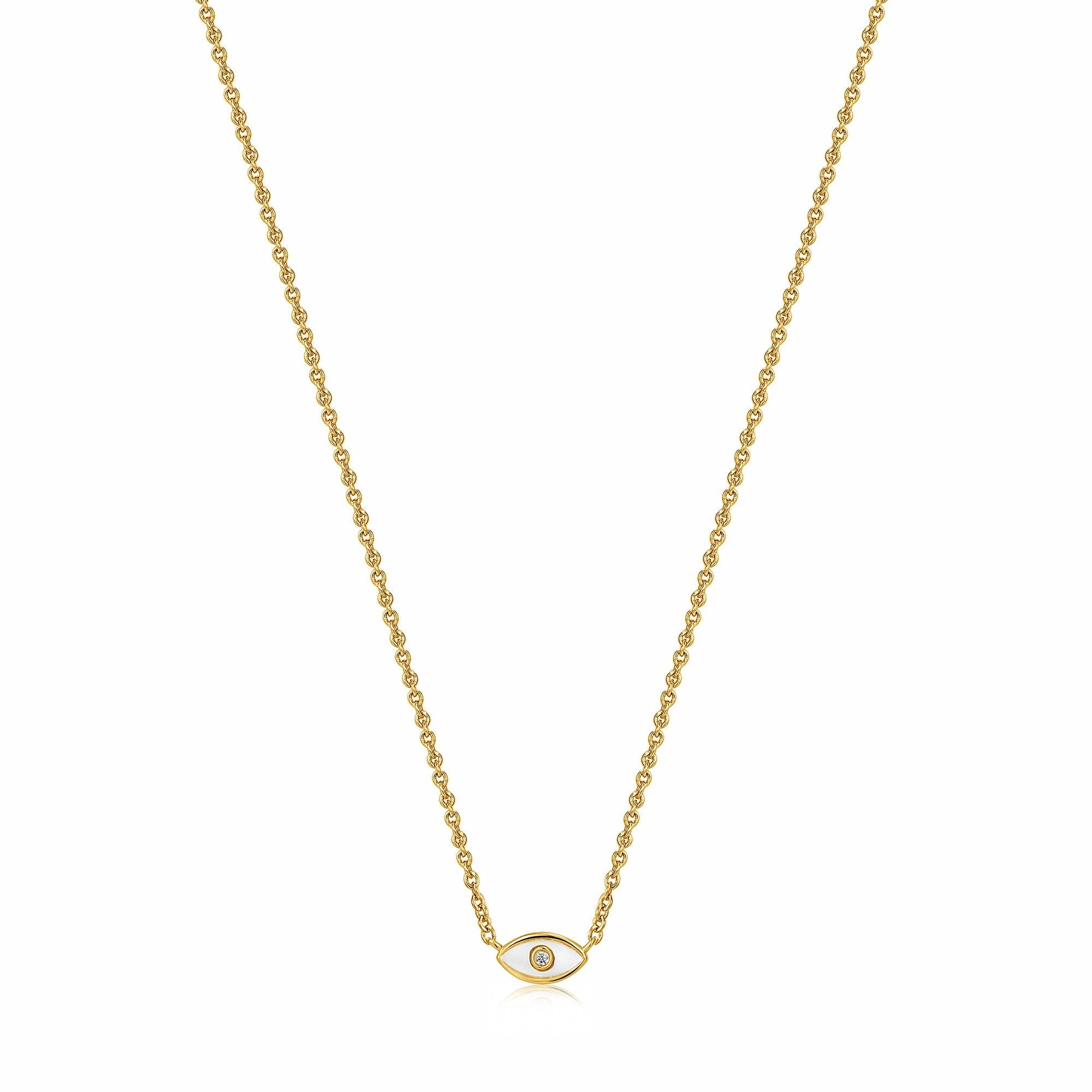 Ania Haie Evil Eye Gold Necklace