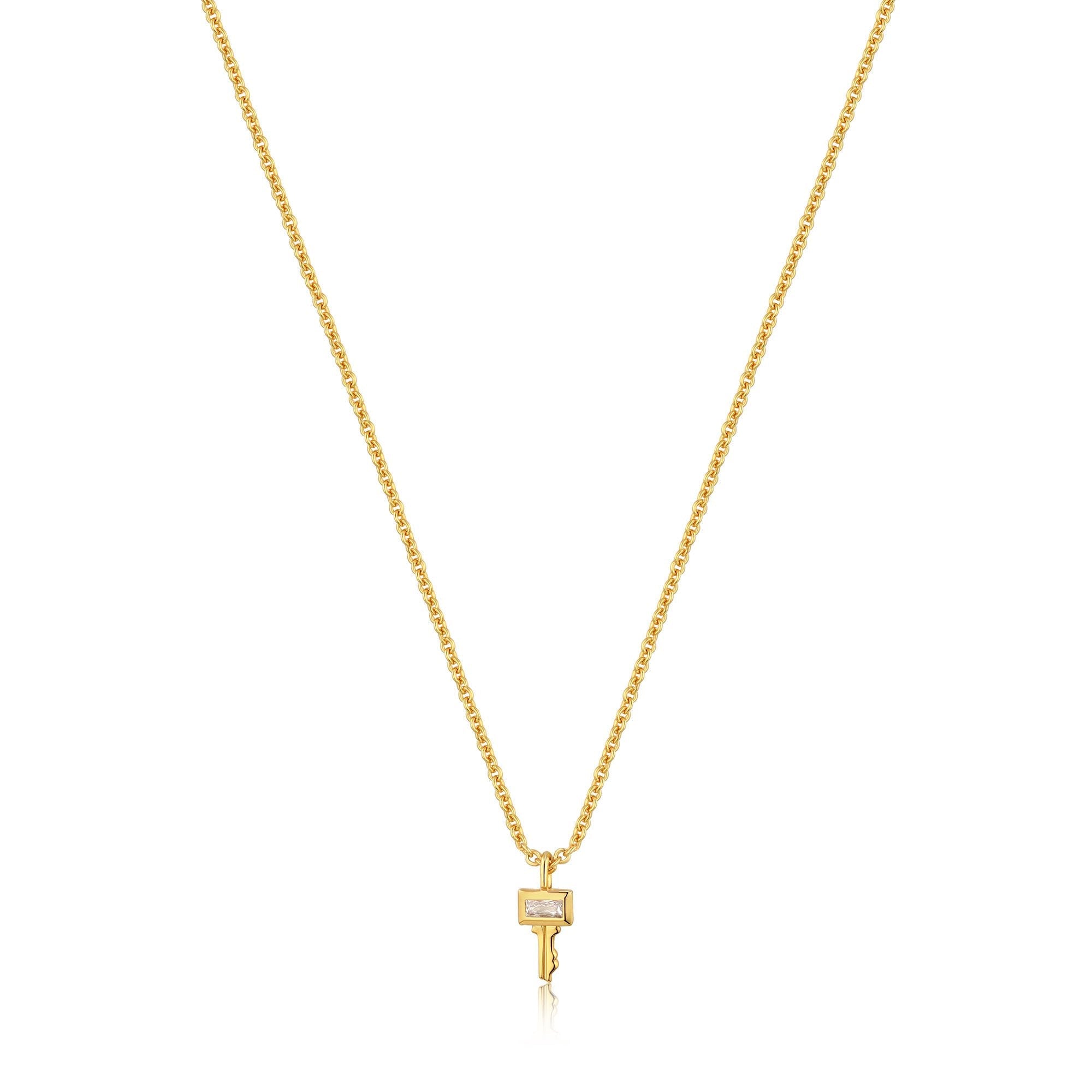 Ania Haie Gold Key Necklace