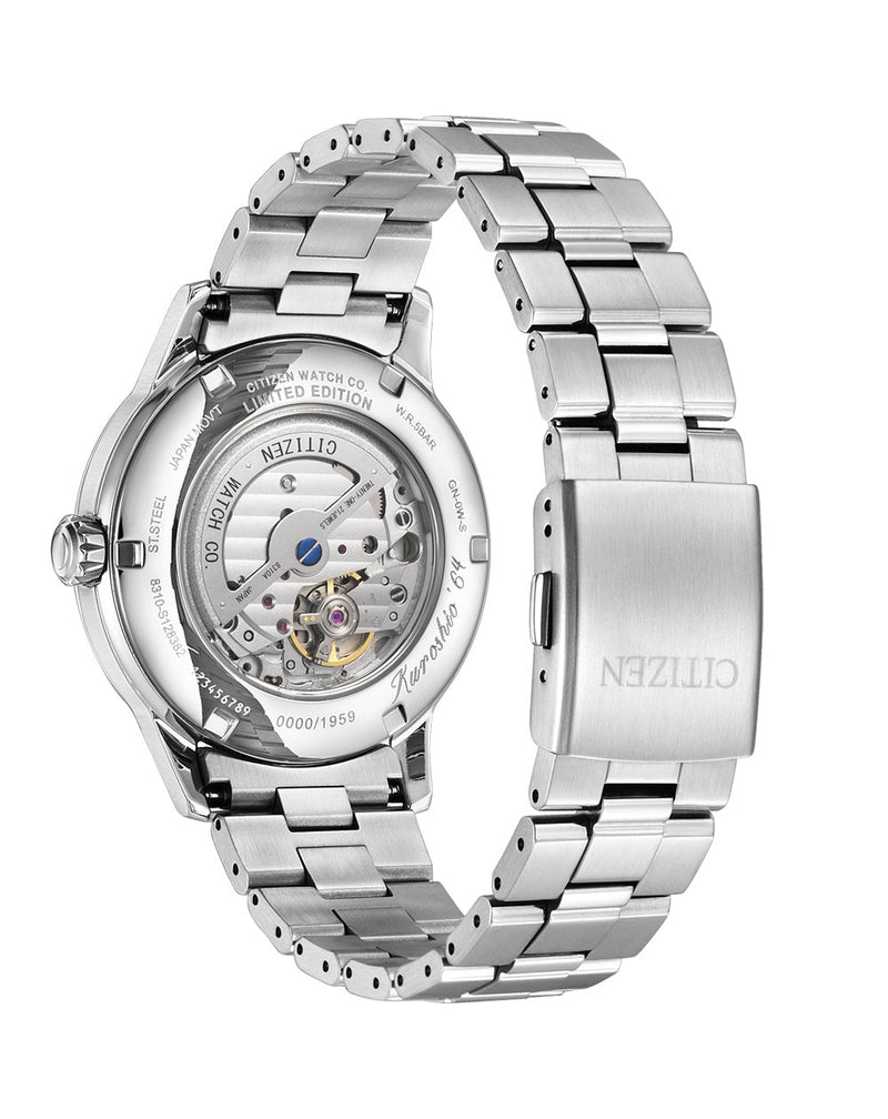 Citizen Automatic Green Dial Men's Watch NK0007-88X