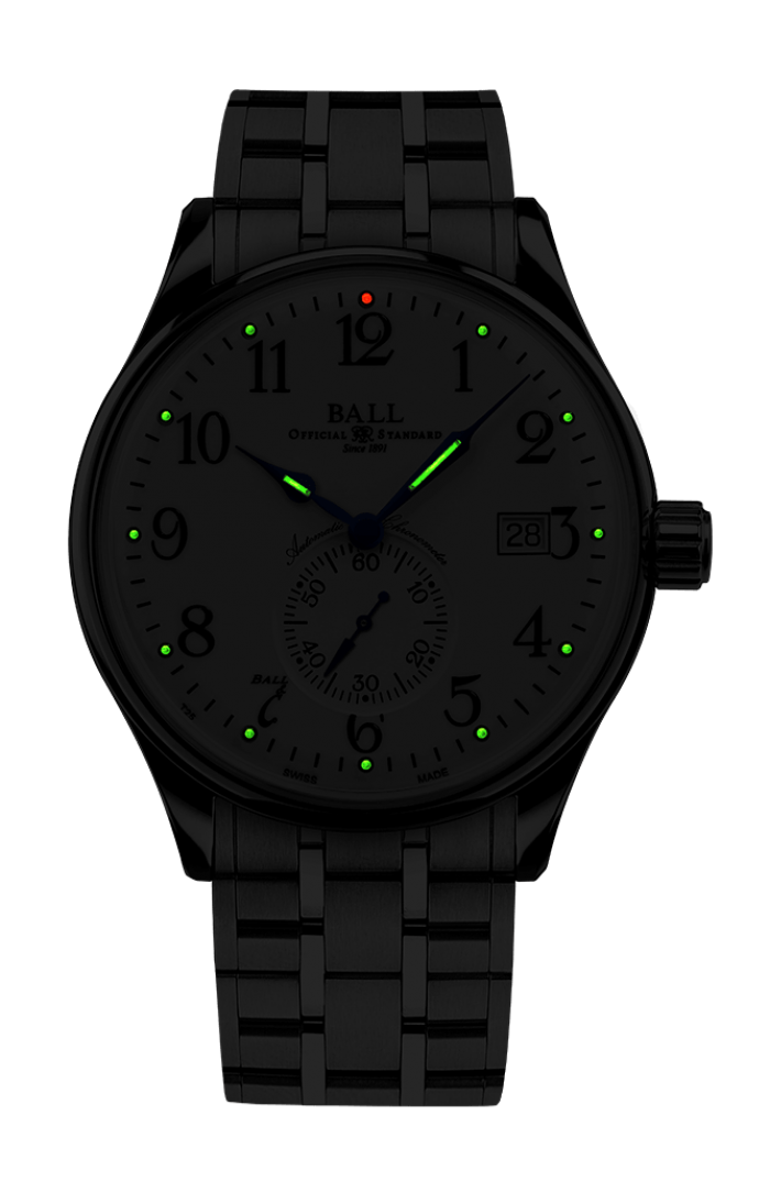 Ball Trainmaster Standard Time COSC NM3888D S1CJ WH