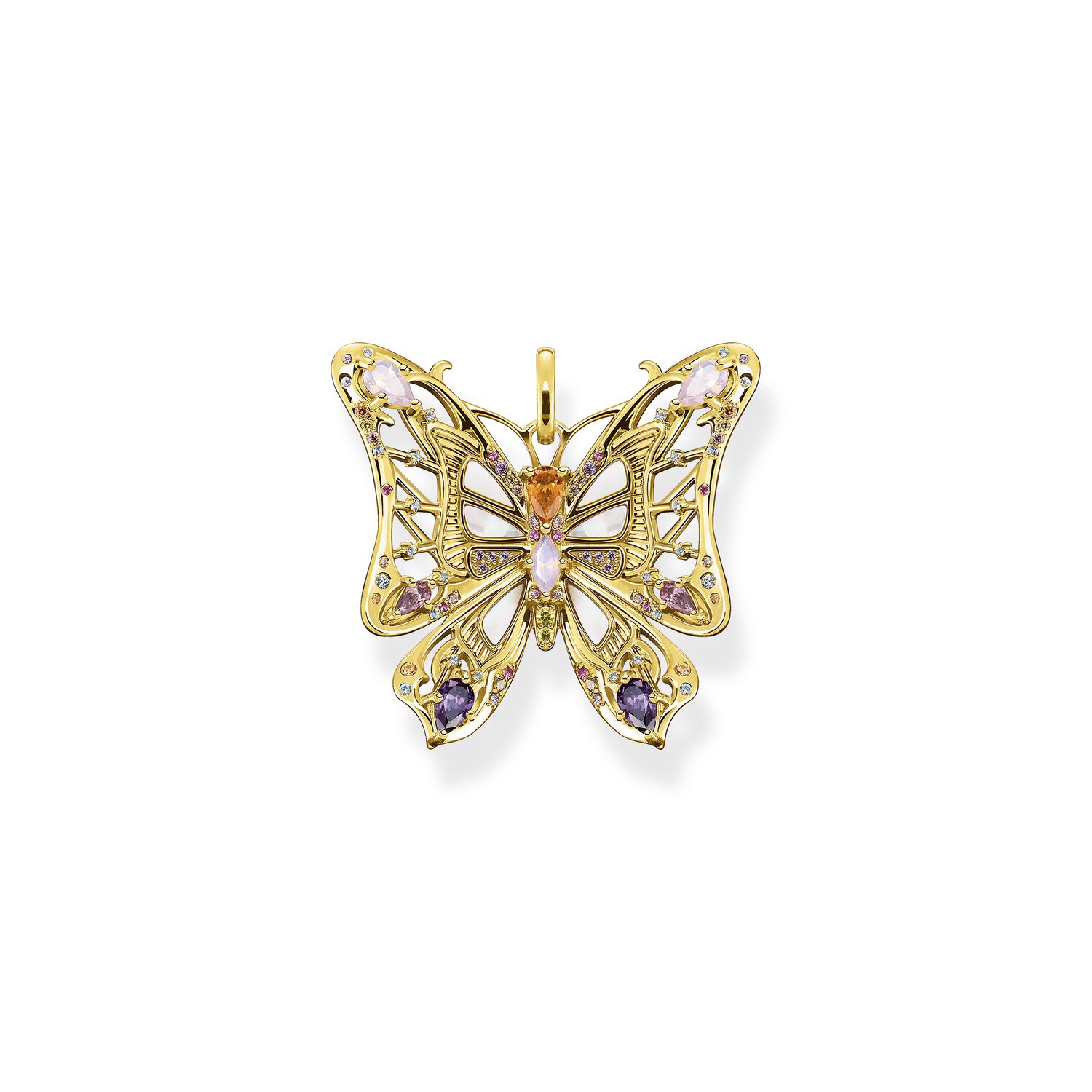 Thomas Sabo Pendant Butterfly Gold