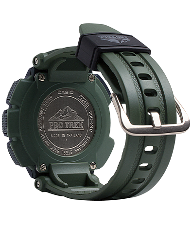 Casio Protrek Triple Sensor Green Watch PRG240-3D