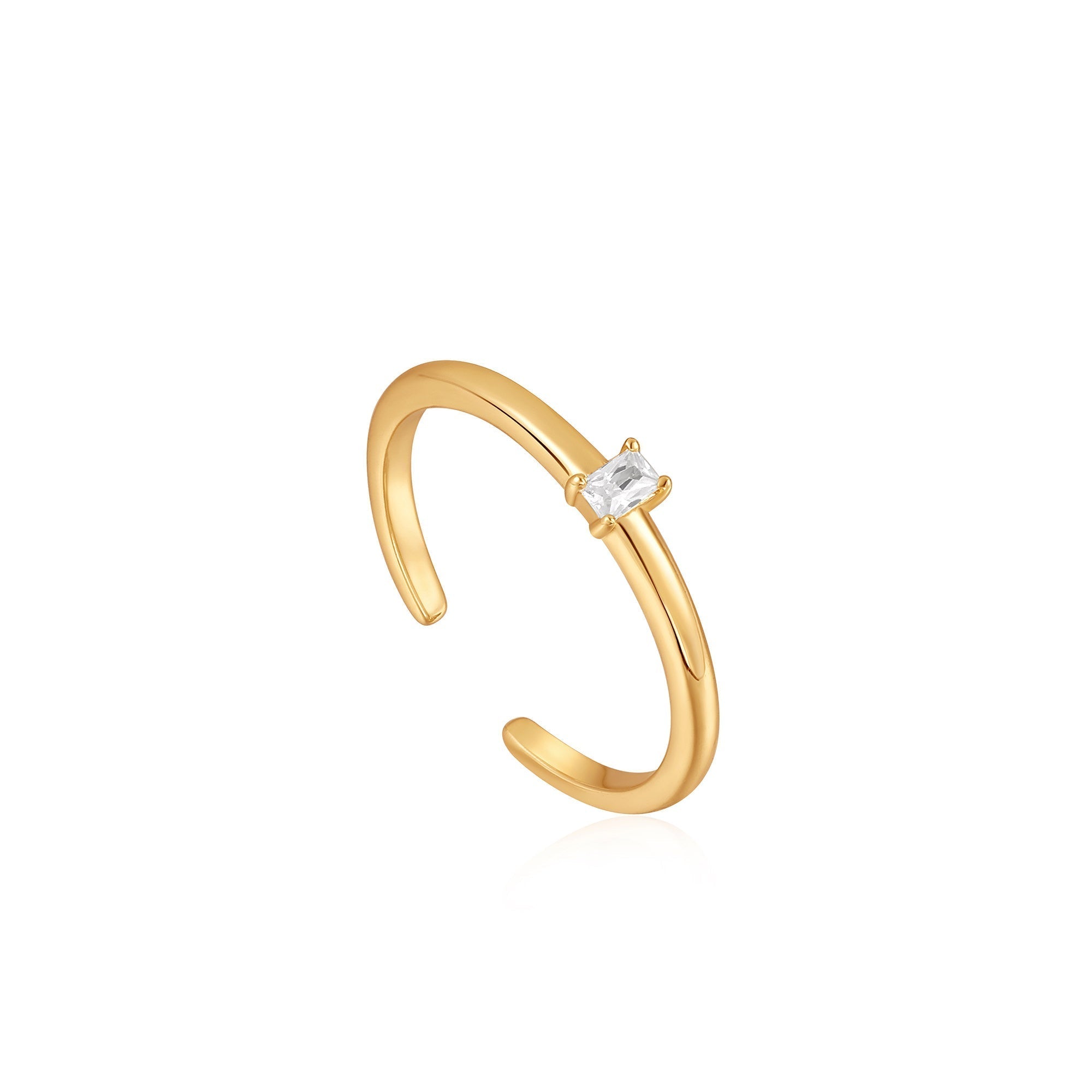 Gold Glam Adjustable Ring – Watch Direct