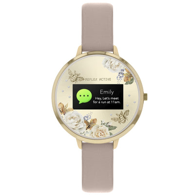 Reflex Active Series 3 Gold Grey Bumblebee Smart Watch