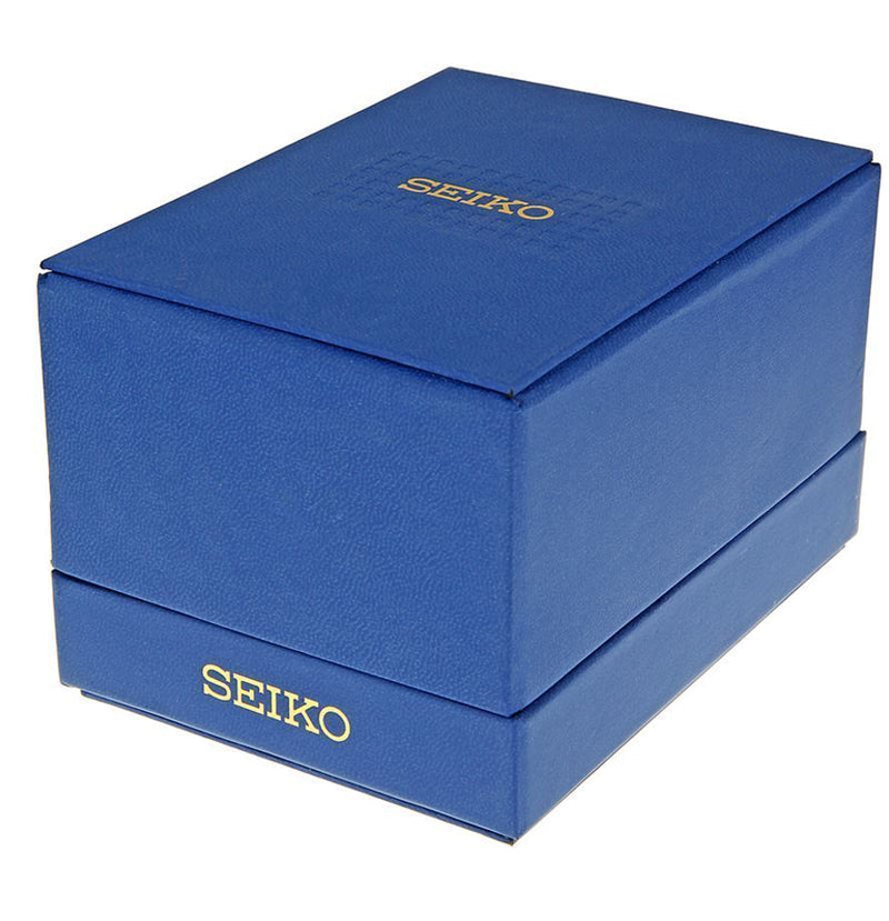 Seiko Solar Blue Dial Blue Nylon Mens Watch