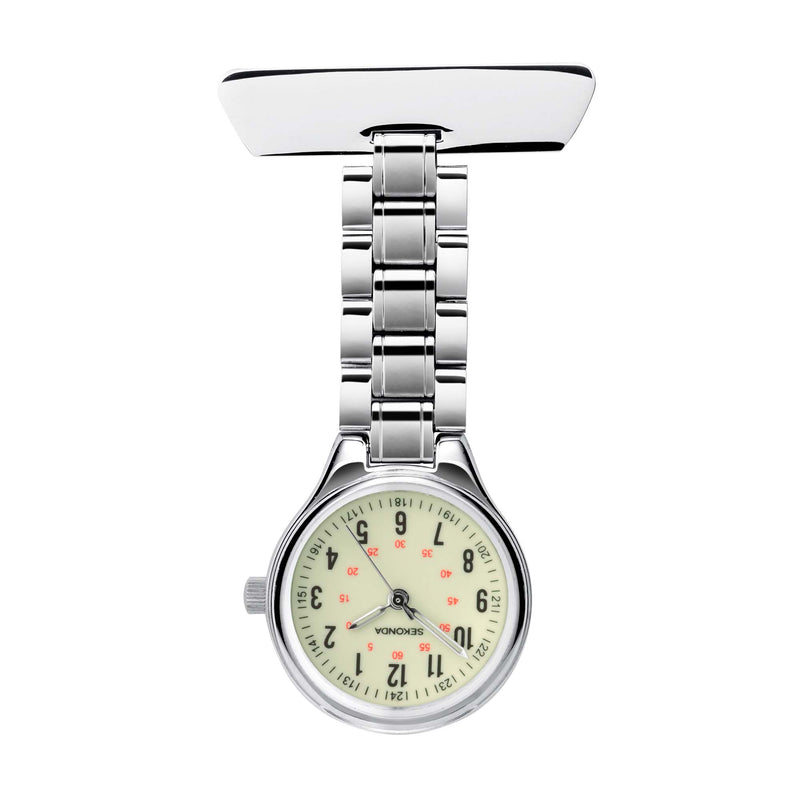 Sekonda Silver Nurse Pocket Watch SK4015