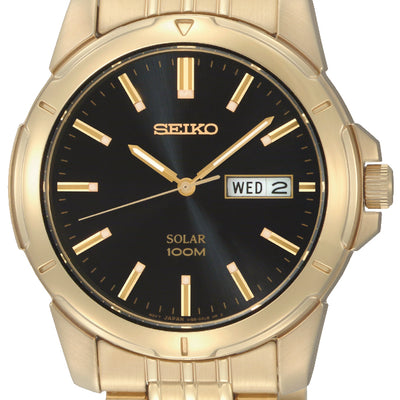 Seiko Men s Solar Sports Watch SNE100P 9 Watch Direct