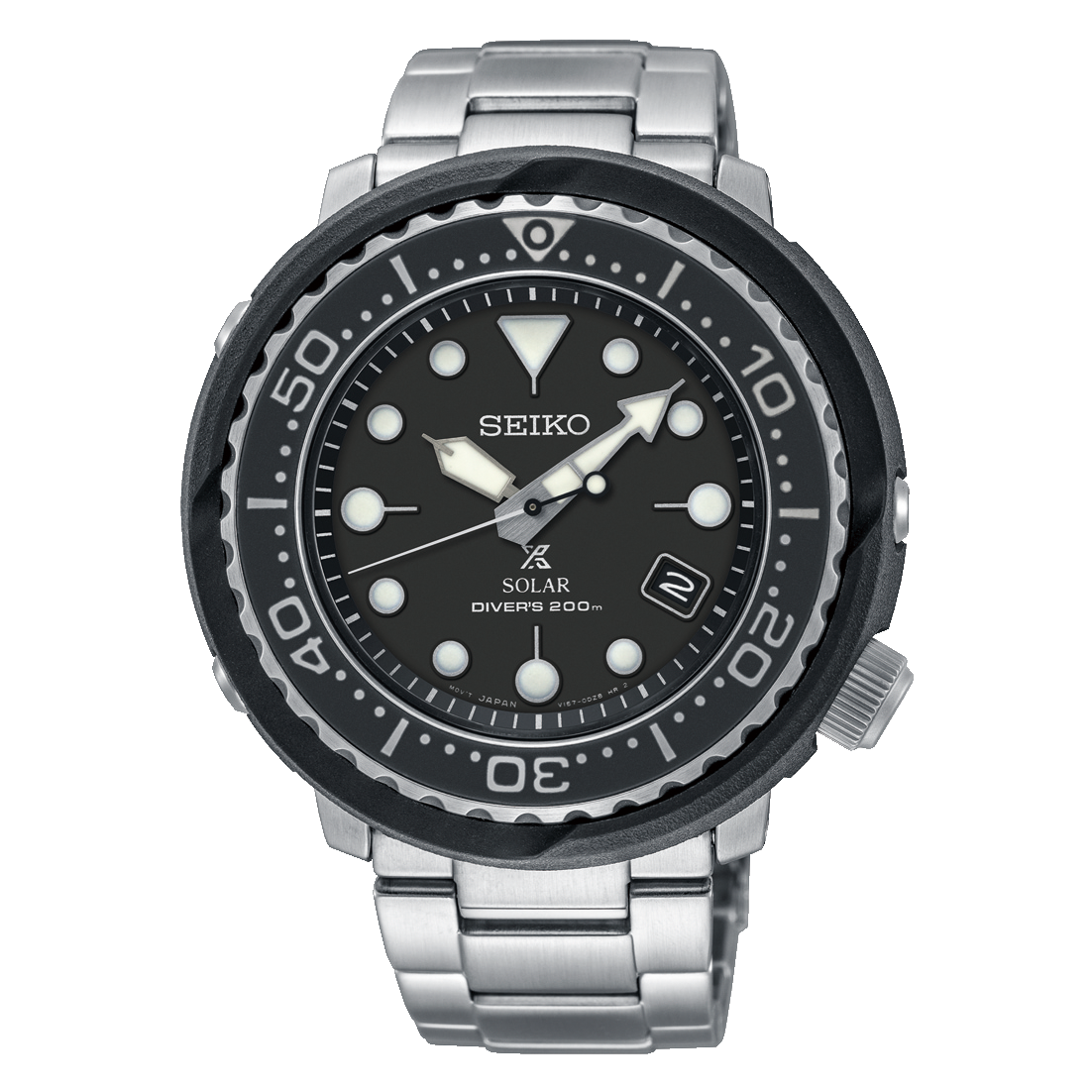 Seiko Prospex Stainless Steel Watch SNE497J