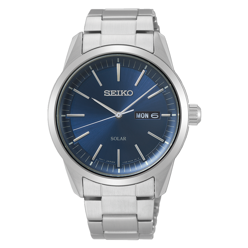 Seiko solar top white dial