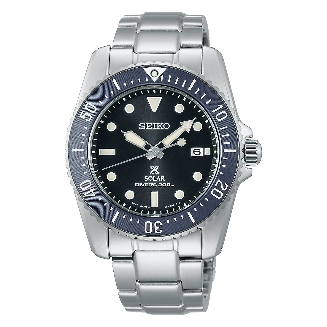 Seiko Prospex Blue Sports Solar Divers Men's Watch SNE569P1