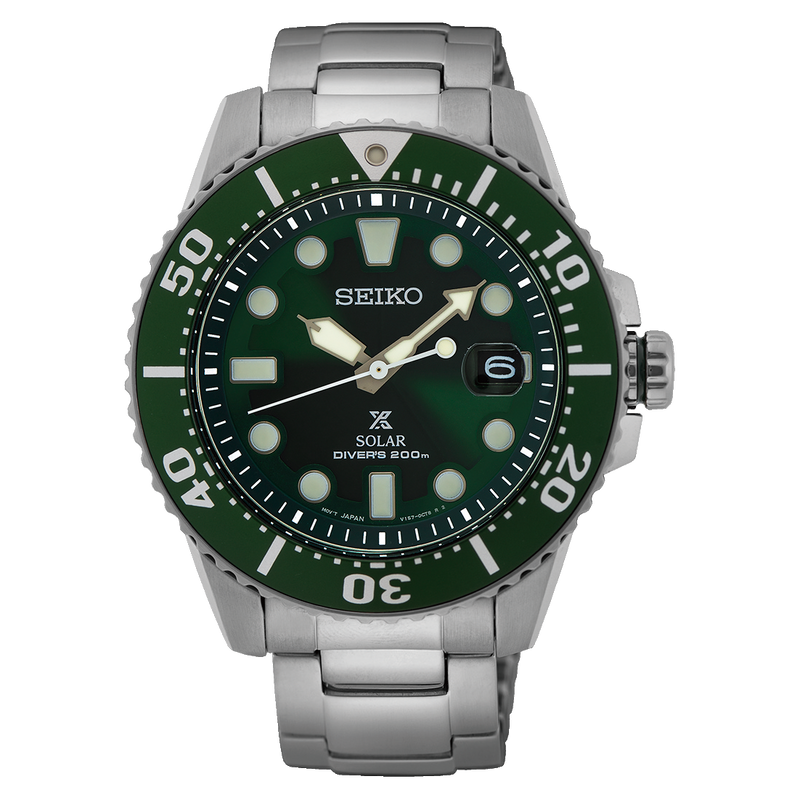Seiko prospex solar green best sale