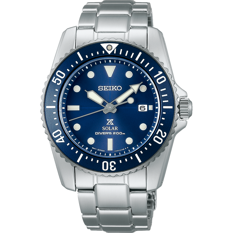 Seiko Prospex Blue Solar Diver Men's Watch SNE585P