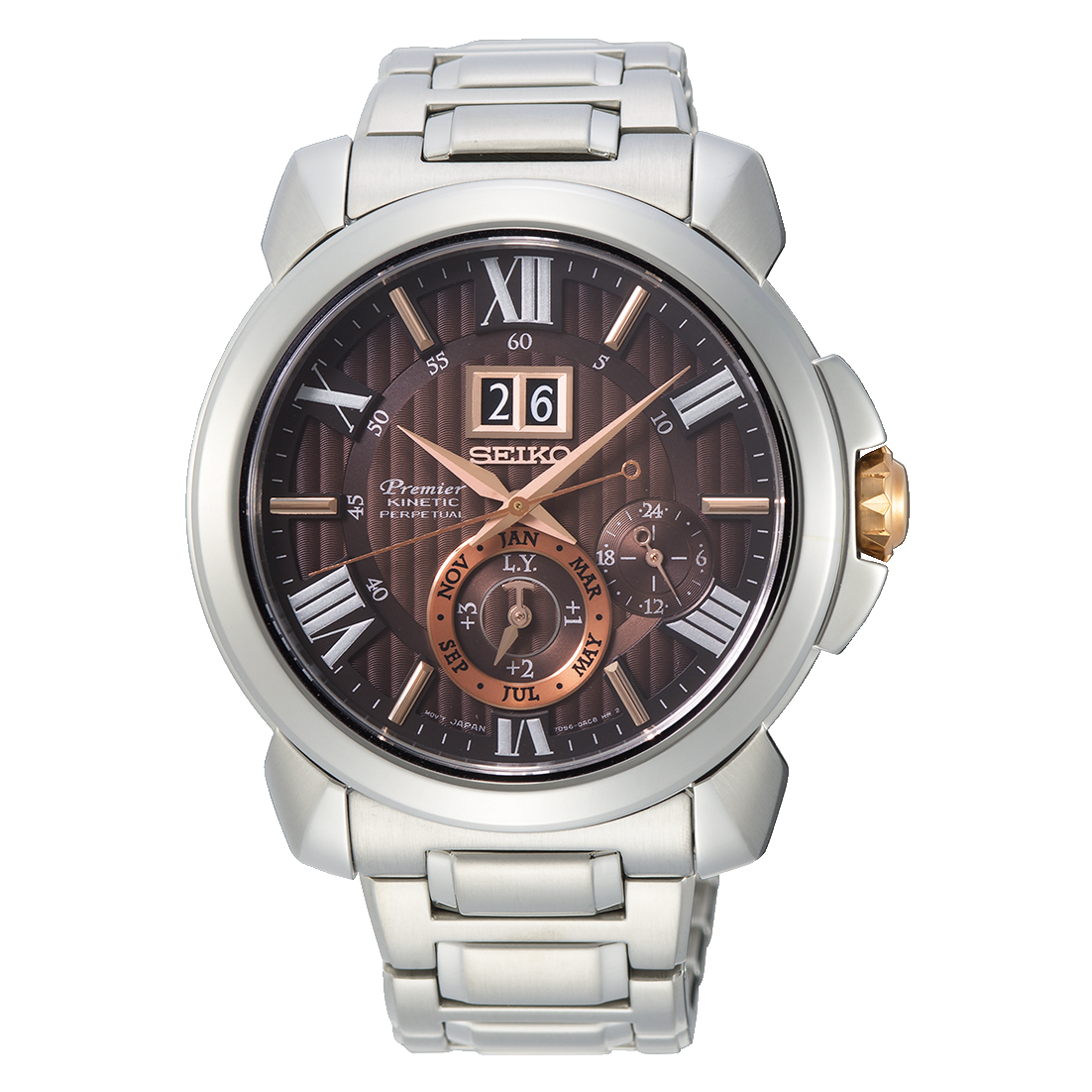 Seiko Premier Kinetic Men's Watch SNP157P