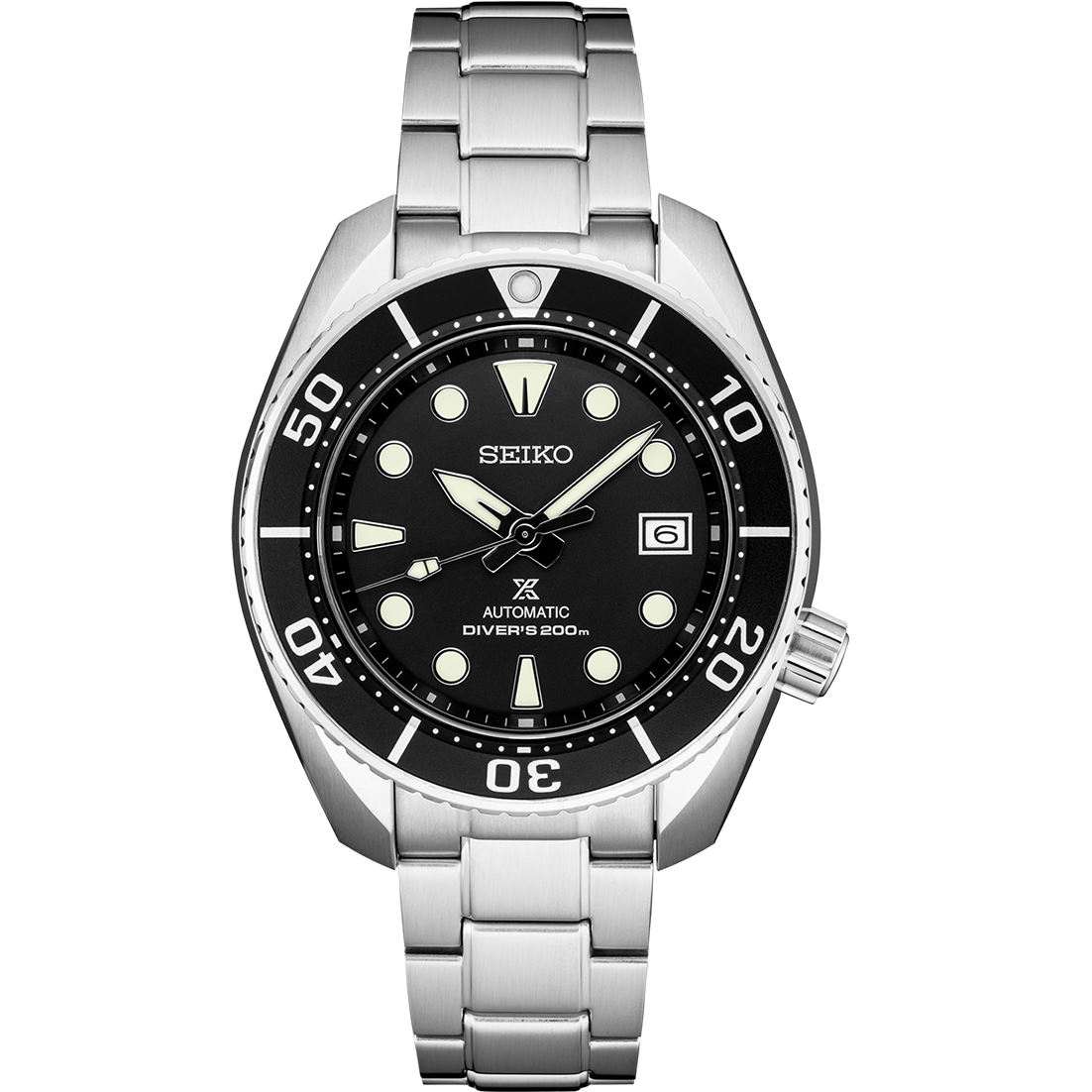 Seiko Prospex Sumo Divers Black Dial Watch SPB101J