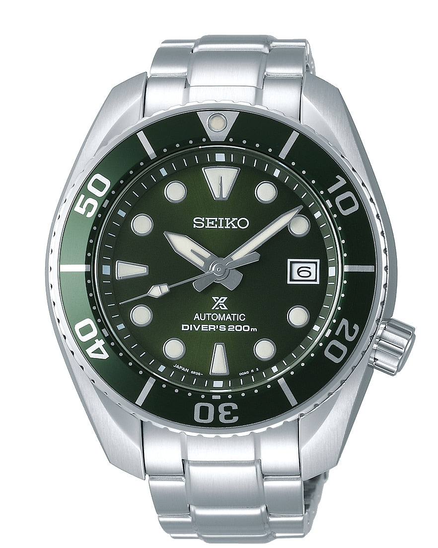 Seiko Prospex Sumo Divers Green Dial Watch SPB103J – Watch Direct