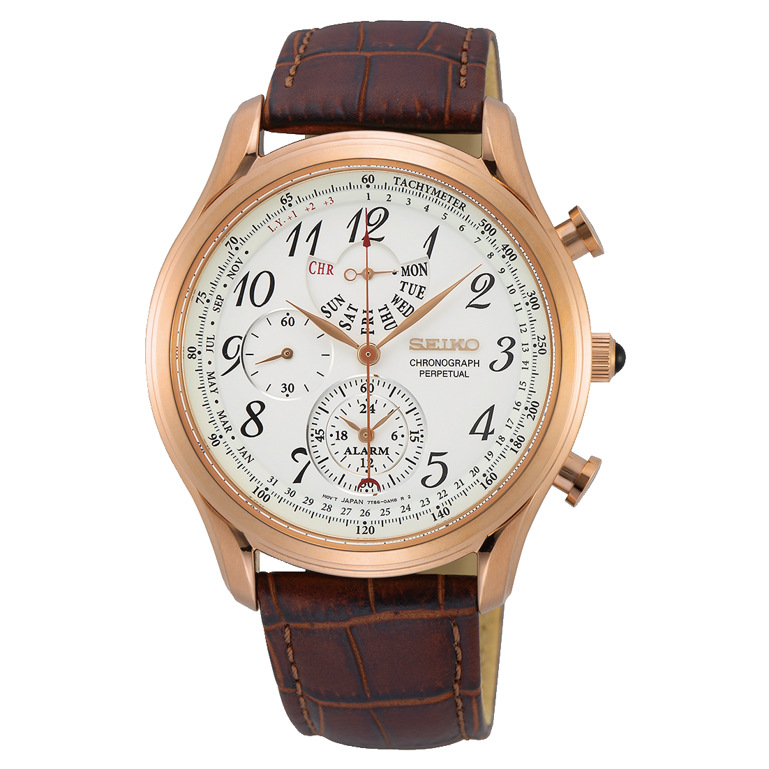 Seiko Chronograph Perpetual Men's Watch - SPC256P1
