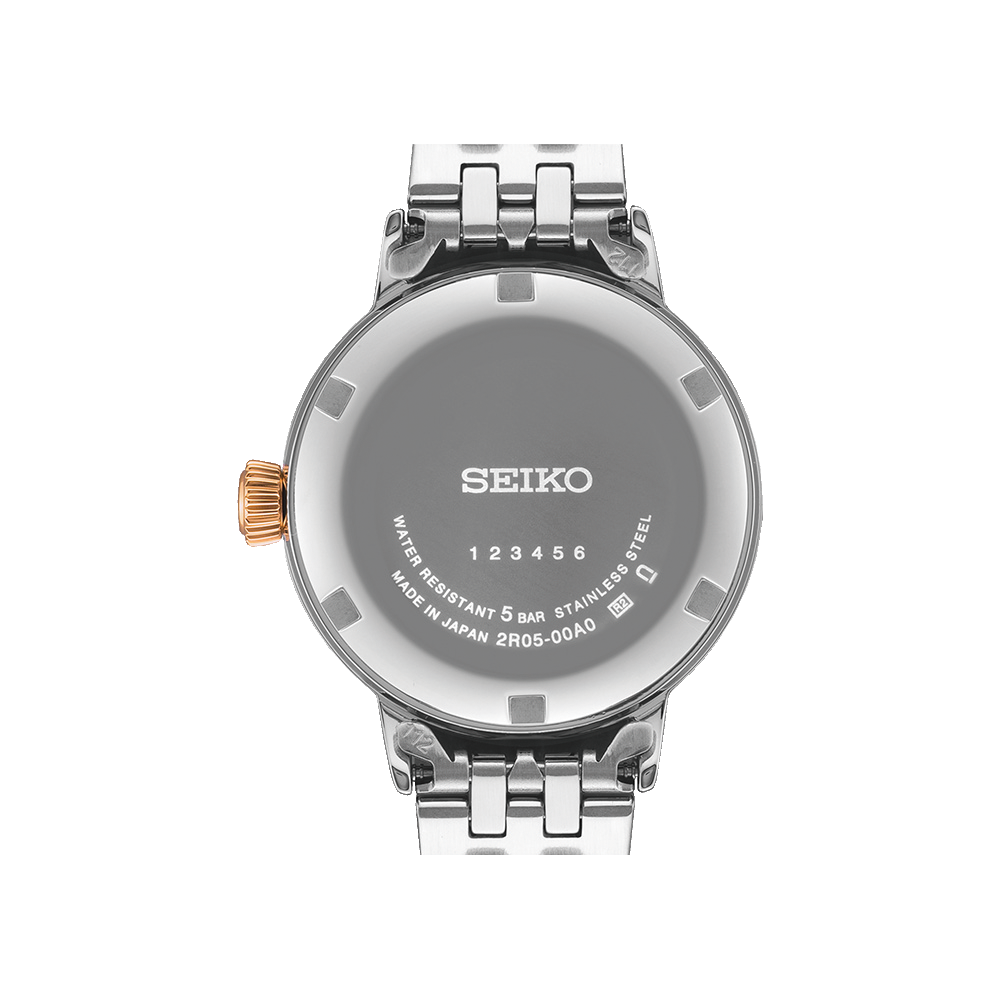 Seiko Presage Elegant Automatic Watch with Diamonds SRE009J