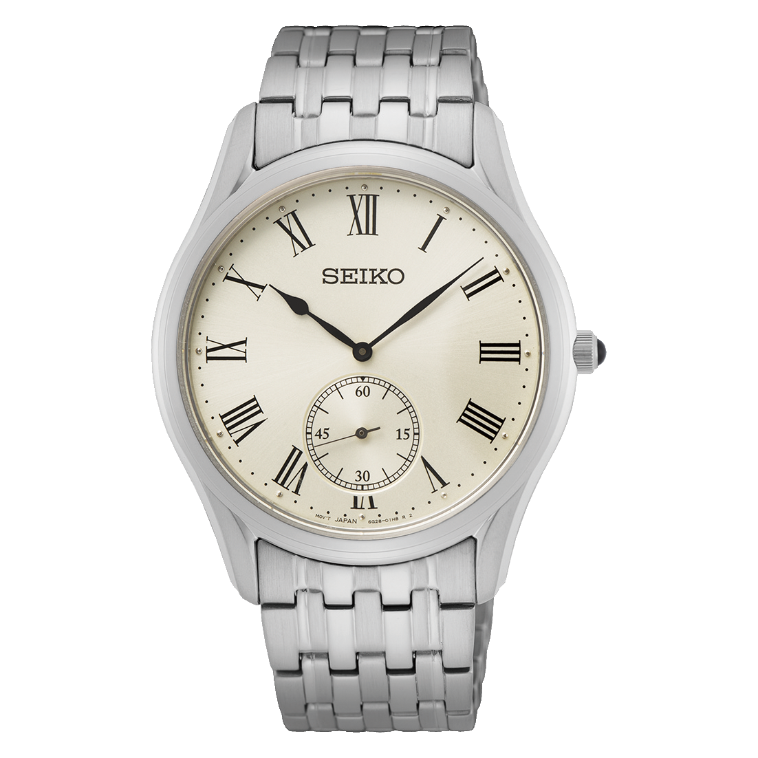 Seiko Conceptual Series Stainless Steel Champagne Dial Men's Watch SRK047P
