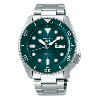Seiko Sports Automatic Green Dial Watch SRPD61K