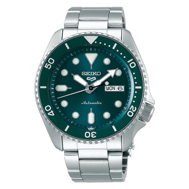 Seiko Sports Automatic Green Dial Watch SRPD61K