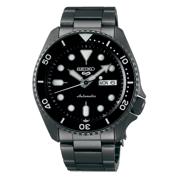 Seiko 5 top sports black