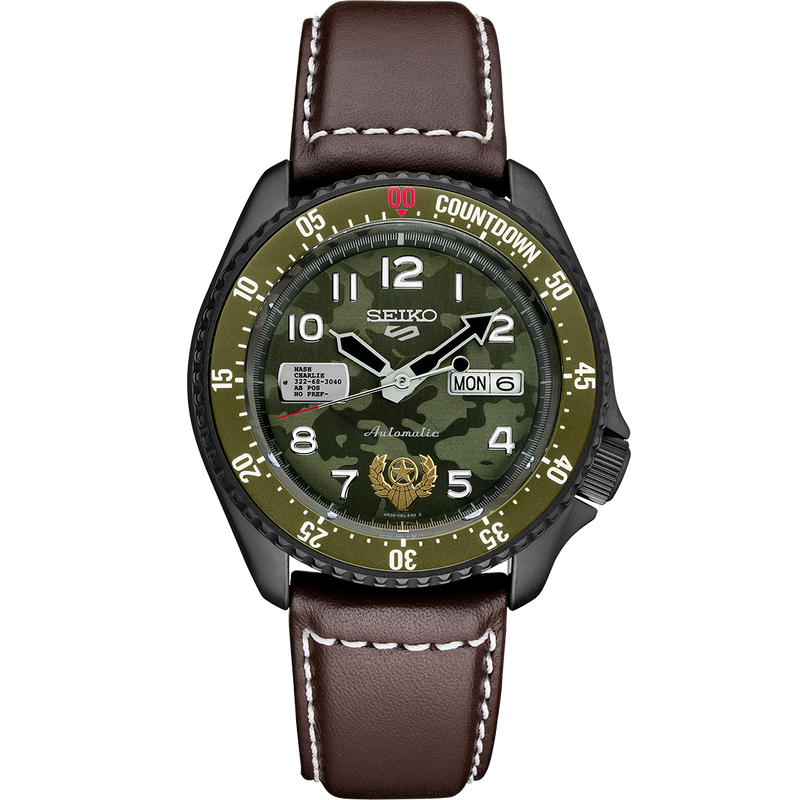 Seiko 5 Street Fighter Guile Limited Edition SRPF21