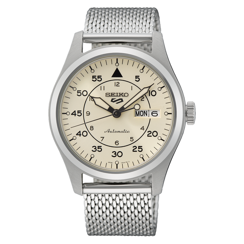 Seiko men's beige nylon sales strap solar dress watch