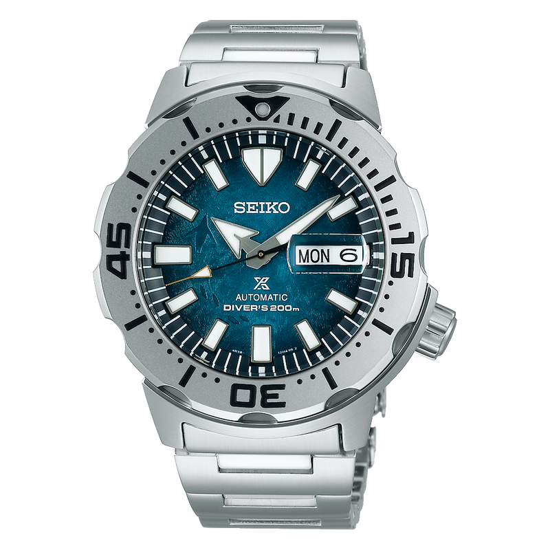 Seiko Prospex Monster 'Save The Ocean' Special Edition Automatic Divers Watch SRPH75K