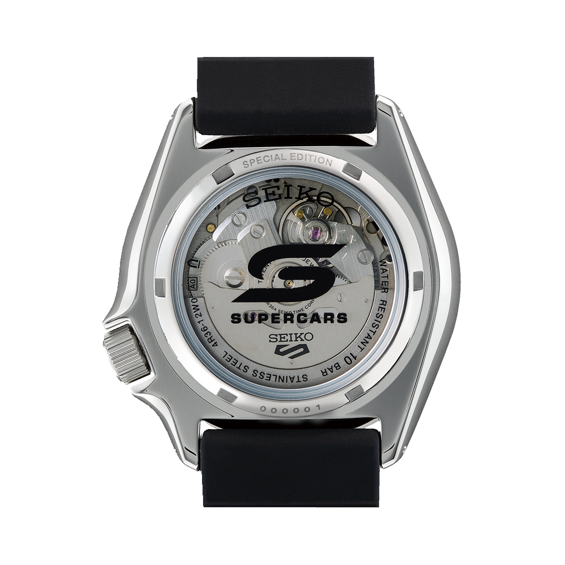 Seiko Supercars Special Edition Red Automatic Watch SRPJ03K
