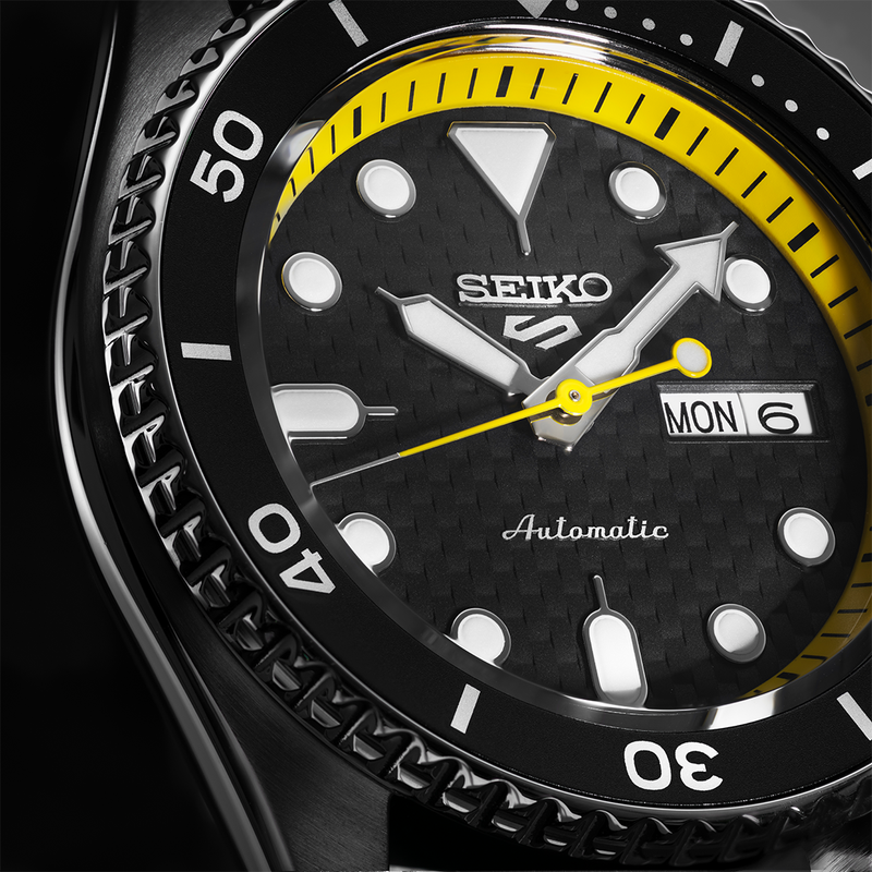 Yellow seiko watch hotsell