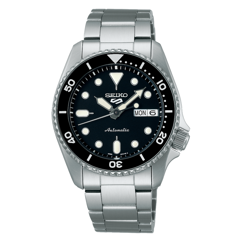 Seiko SKX Sports Style 38mm Black Dial SRPK29 Watch Direct