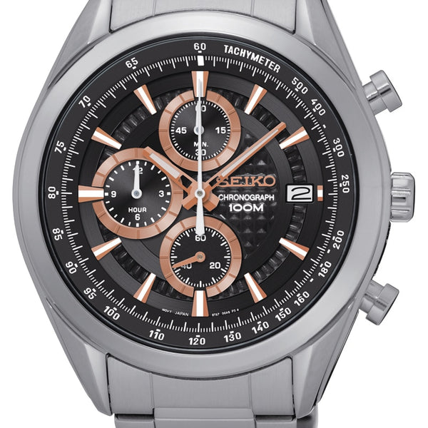 Jam seiko chronograph clearance 100m