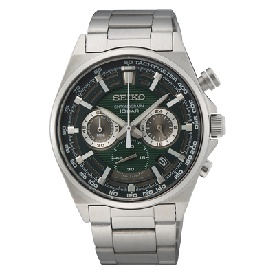 Seiko Conceptual Series Chronograph Green Dial Men s Watch SSB405P