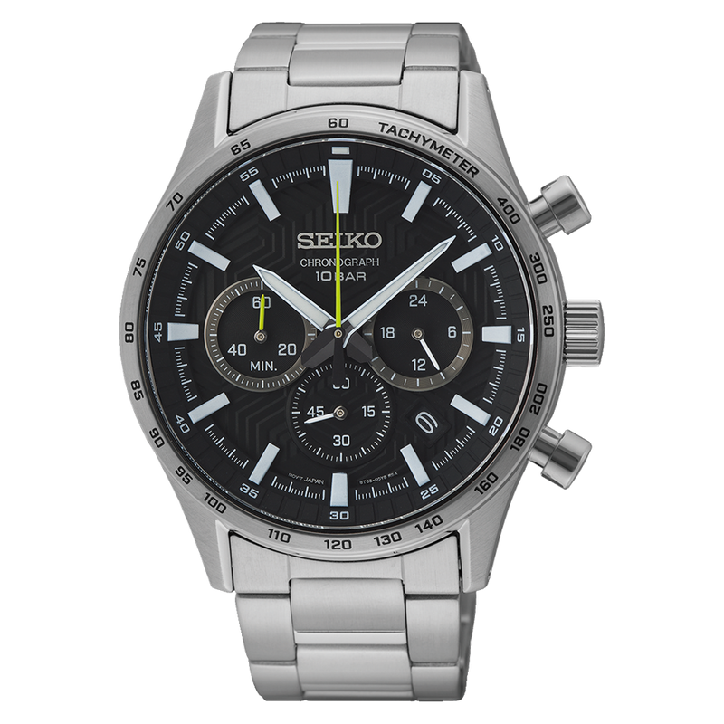 Seiko quartz chronograph sales watch