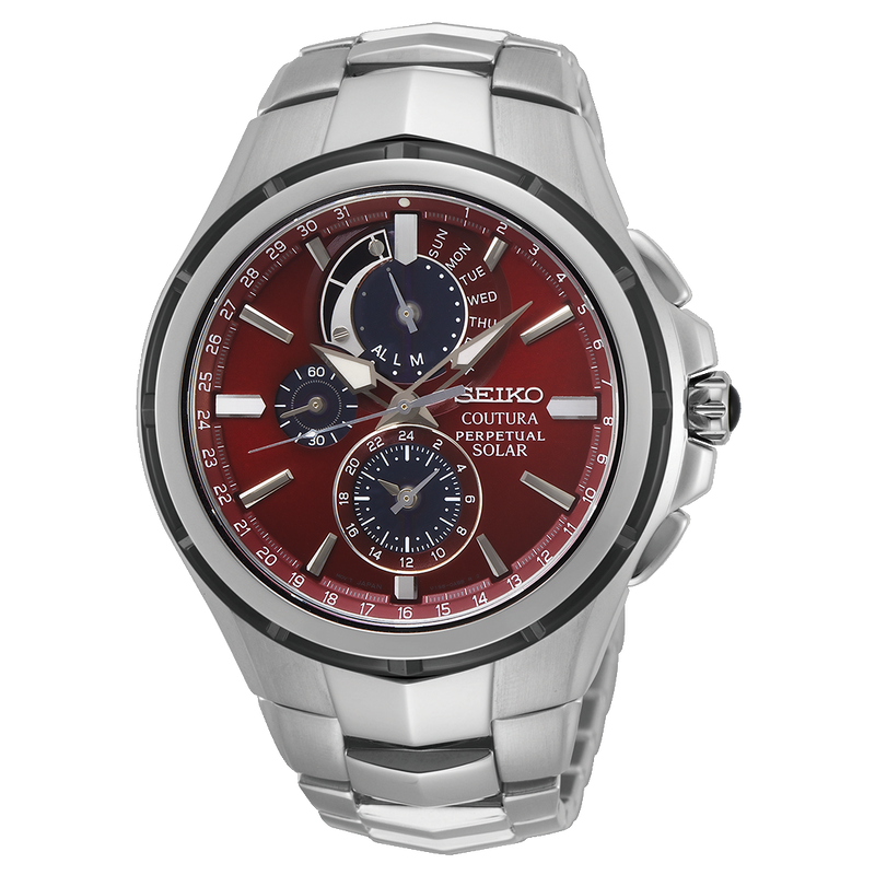 Men's solar 2025 perpetual chrono watch
