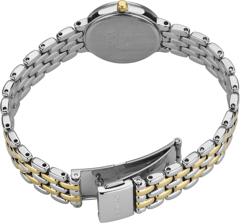 Seiko Two Tone Solar Womens Watch SUP349 Watch Direct Australia