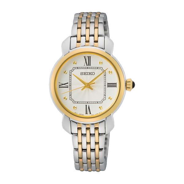 Seiko Conceptual Series Two Tone Classic Dial Ladies Watch SUR498P Watch Direct