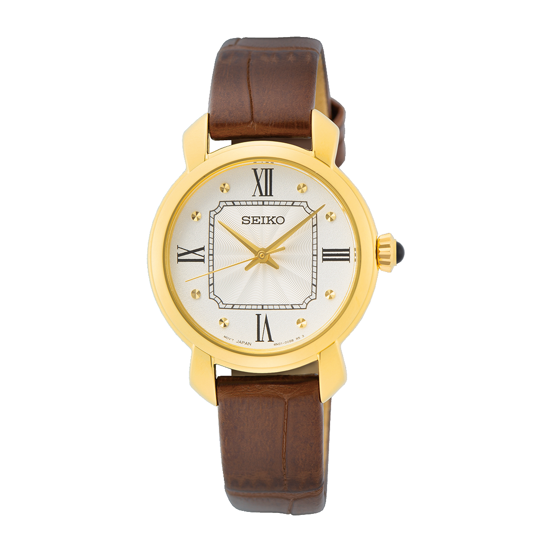Seiko Conceptual Series Gold Classic Dial Ladies Watch SUR500P