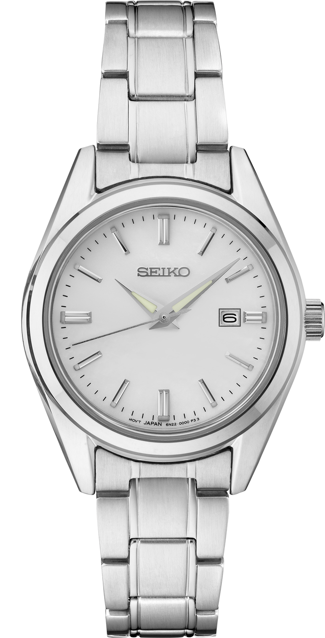 Seiko Essentials Silver Watch SUR633P